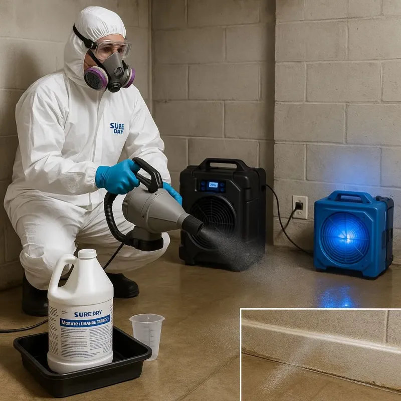 Sanitization and Odor Removal process in Hollywood, SC