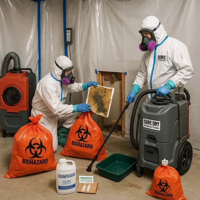 Contaminated Water Handling Protocols process in Hollywood, SC